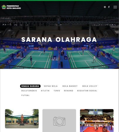 Public Sport Facility Booking