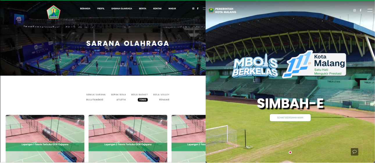 Public Sport Facility Booking